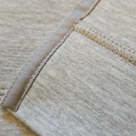 Rachel Zoe, Mockneck Boxy Drop Shoulder Sweatshirt, Gray, EUC, Women's XL - Picture 12 of 14